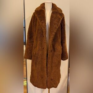 Urban Outfitters Warm Brown Teddy Jacket